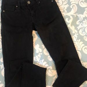 Black stretchy jeans